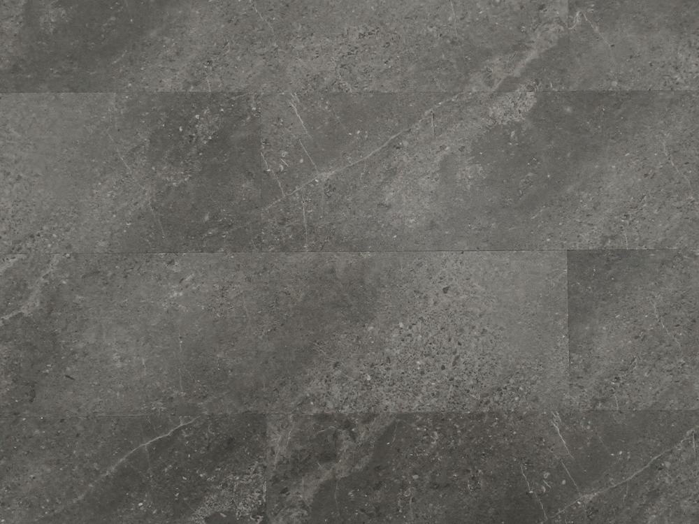 SPC-WG Stone Look Tile بتن خاکستری عمیق 9×36 اینچ 6.5 میلی متر